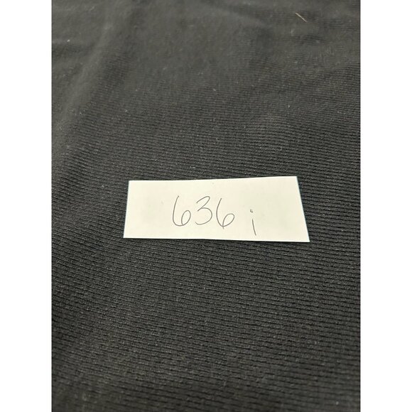 Vita Milano Womens Black Short Sleeve Button Back Casual Top Size Medium - Picture 8 of 9